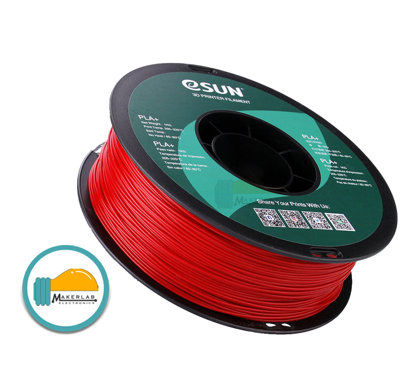 eSUN PLA+ White Black Grey Red Green Blue Yellow Orange Filament 1.75mm PLA Plus 1KG Spool for Creality 3D Printer