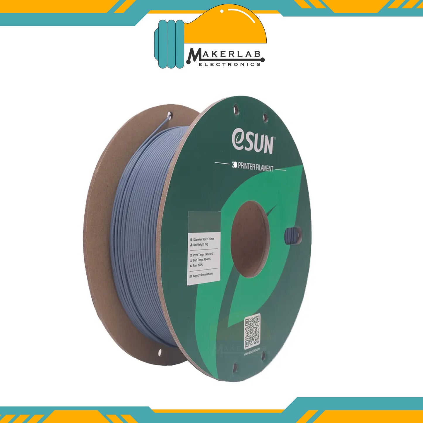 eSUN PLA+ White Black Grey Red Green Blue Yellow Orange Filament 1.75mm PLA Plus 1KG Spool for Creality 3D Printer