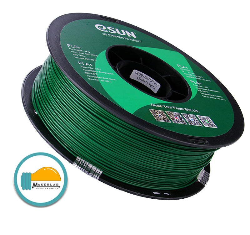 eSUN PLA+ White Black Grey Red Green Blue Yellow Orange Filament 1.75mm PLA Plus 1KG Spool for Creality 3D Printer