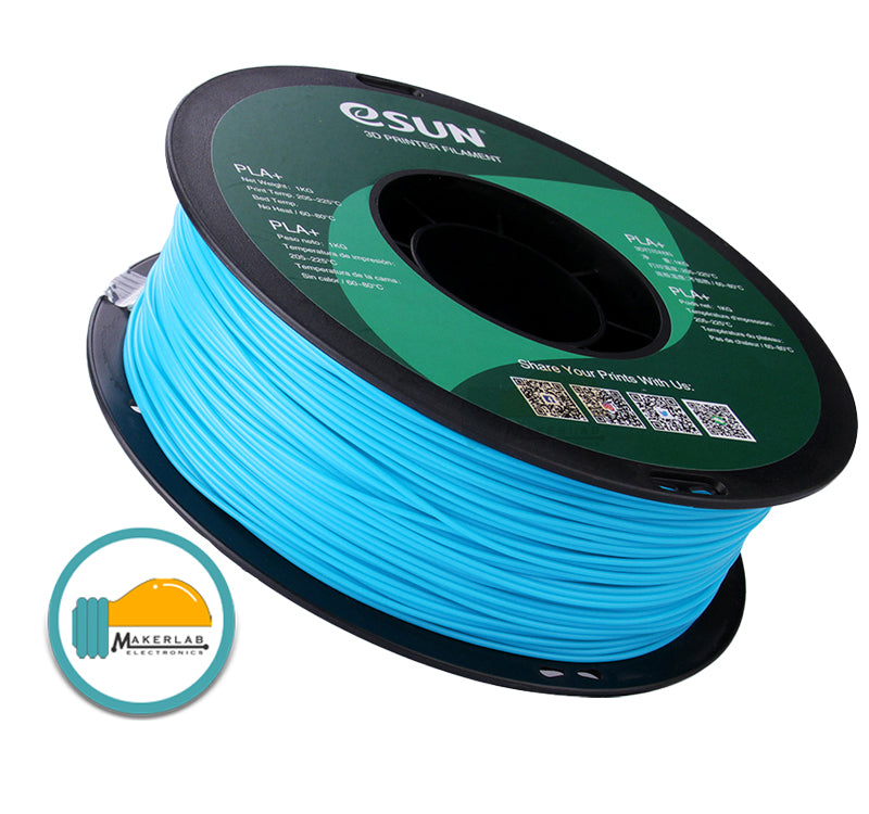 eSUN PLA+ White Black Grey Red Green Blue Yellow Orange Filament 1.75mm PLA Plus 1KG Spool for Creality 3D Printer