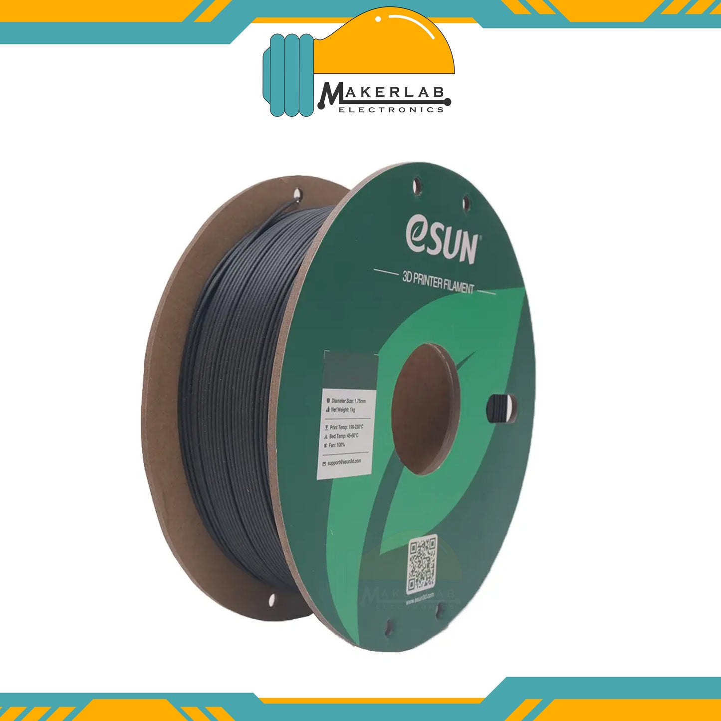 eSUN PLA+ White Black Grey Red Green Blue Yellow Orange Filament 1.75mm PLA Plus 1KG Spool for Creality 3D Printer