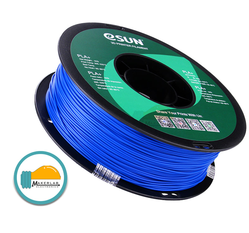 eSUN PLA+ White Black Grey Red Green Blue Yellow Orange Filament 1.75mm PLA Plus 1KG Spool for Creality 3D Printer