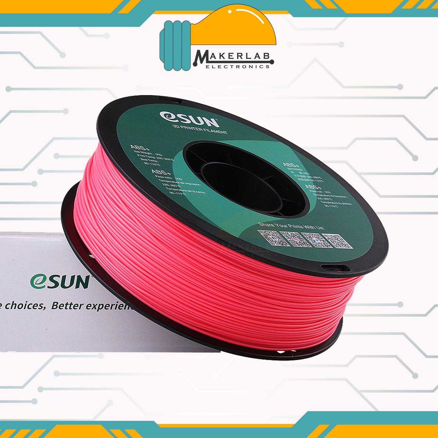 eSUN ABS+ FILAMENT 1.75mm 1KG