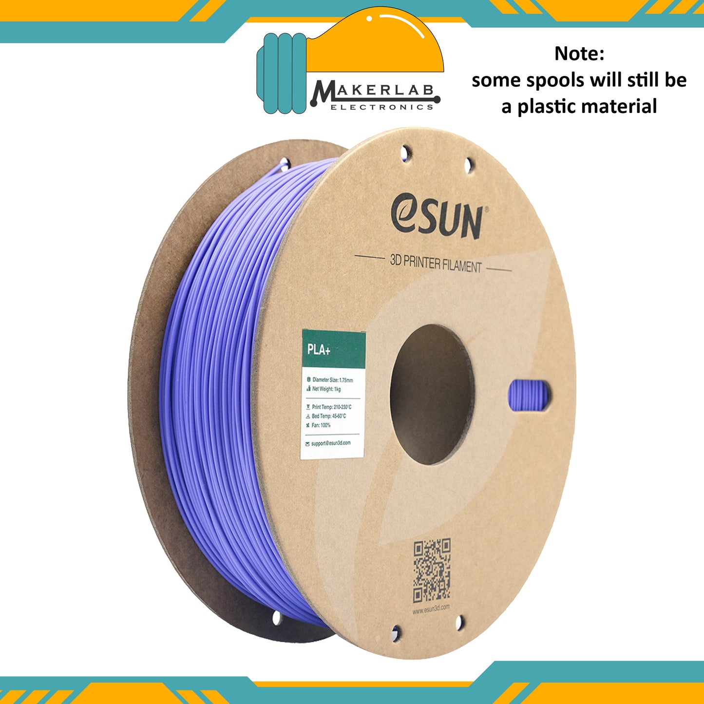eSUN PLA+ White Black Grey Red Green Blue Yellow Orange Filament 1.75mm PLA Plus 1KG Spool for Creality 3D Printer