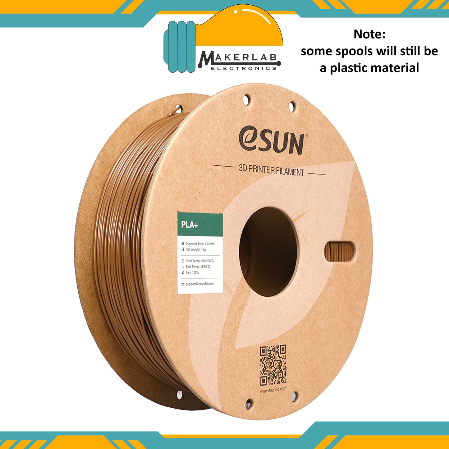 eSUN PLA+ White Black Grey Red Green Blue Yellow Orange Filament 1.75mm PLA Plus 1KG Spool for Creality 3D Printer