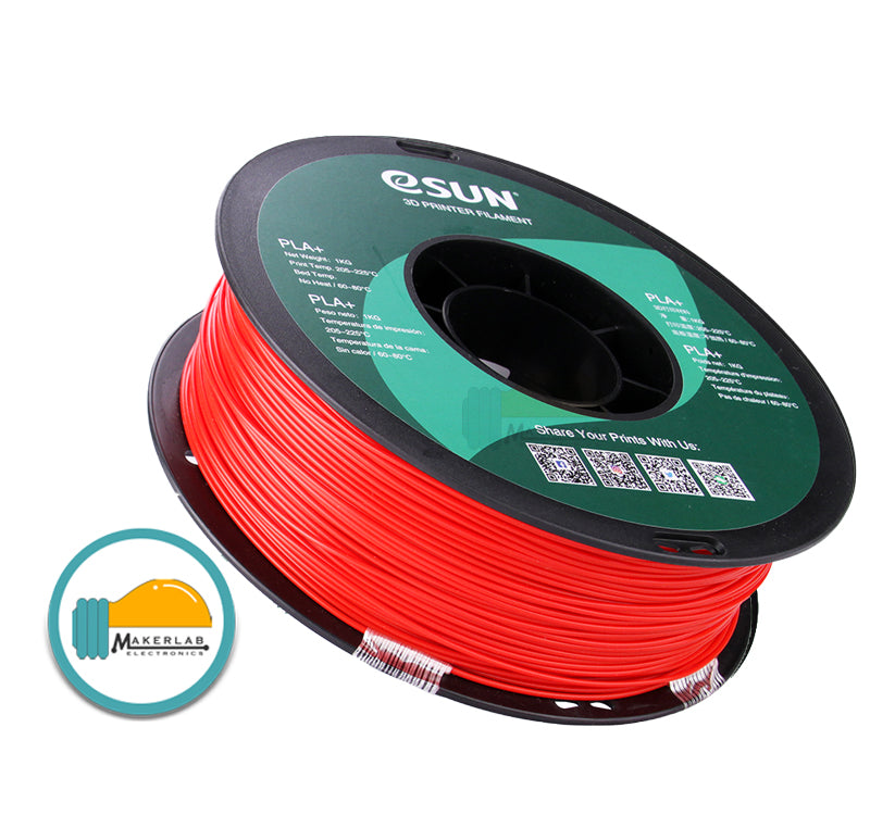eSUN PLA+ White Black Grey Red Green Blue Yellow Orange Filament 1.75mm PLA Plus 1KG Spool for Creality 3D Printer